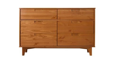 Saracina Home Mid-Century Modern 6-Drawer Dresser 