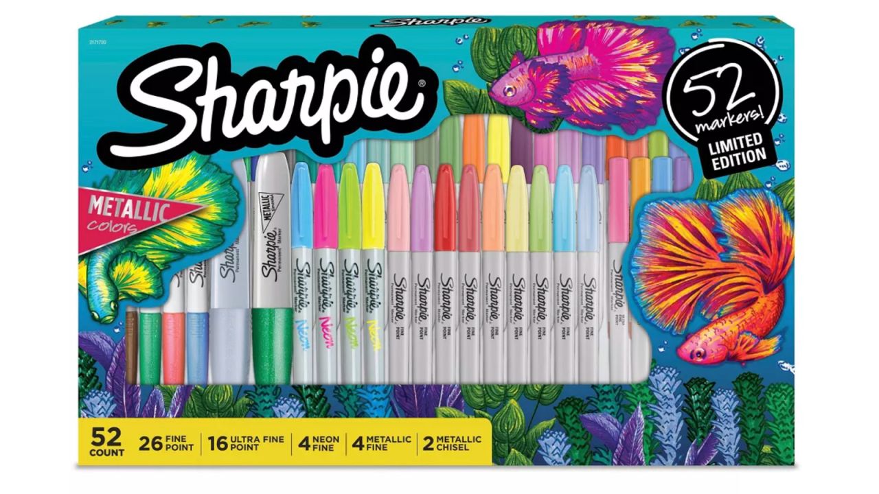 Crayola Super Tips Washable Scented Markers 50 ct, 50 pk - Fry's