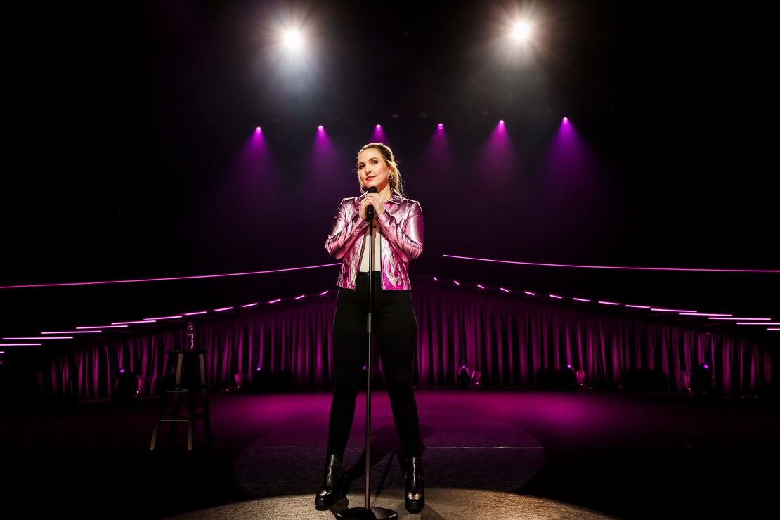 Taylor Tomlinson in her latest Netflix comedy special "Have it All," which aired on February 13, 2024.