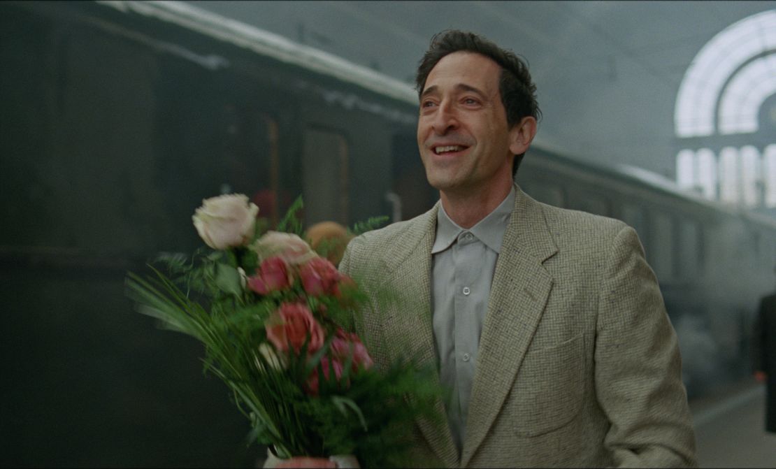 Adrien Brody in “The Brutalist.”