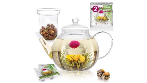 Teabloom Glass Teapot