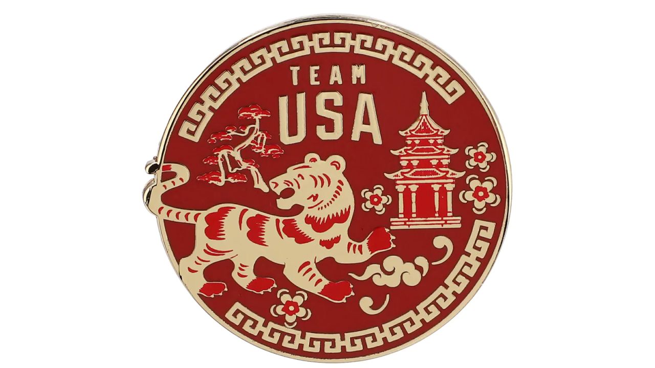 Fanatics Team USA 2022 Winter Olympics Beijing Year of the Tiger Pin