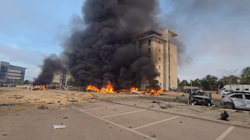 Iranian missile strikes tech park housing Microsoft office in southern Israel