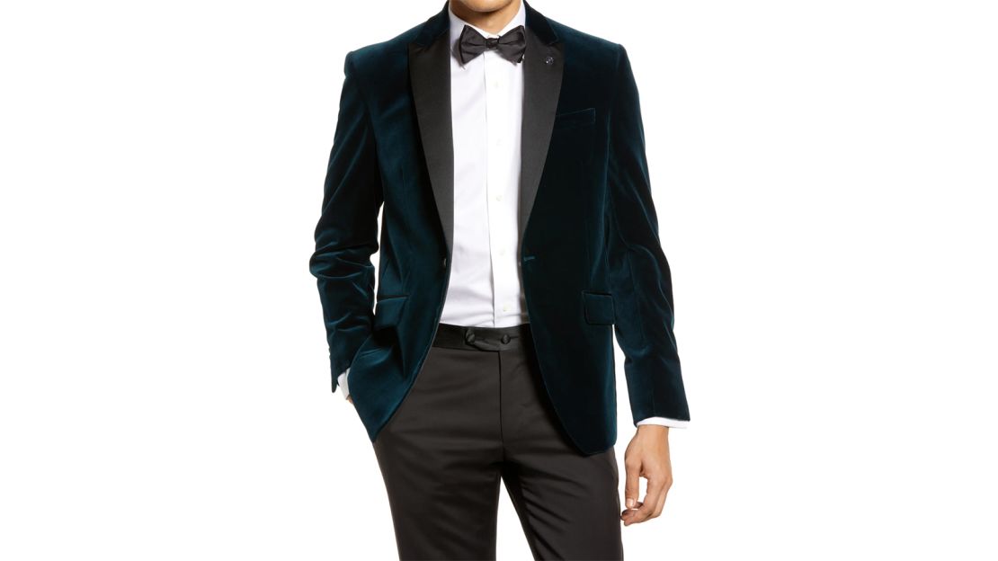 Ted Baker Josh Slim Fit Velvet Tuxedo Jacket