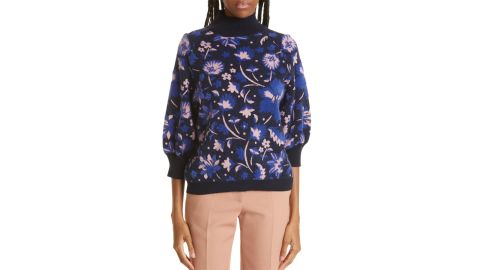 Ted Baker London Claudan Floral Jacquard Sweater