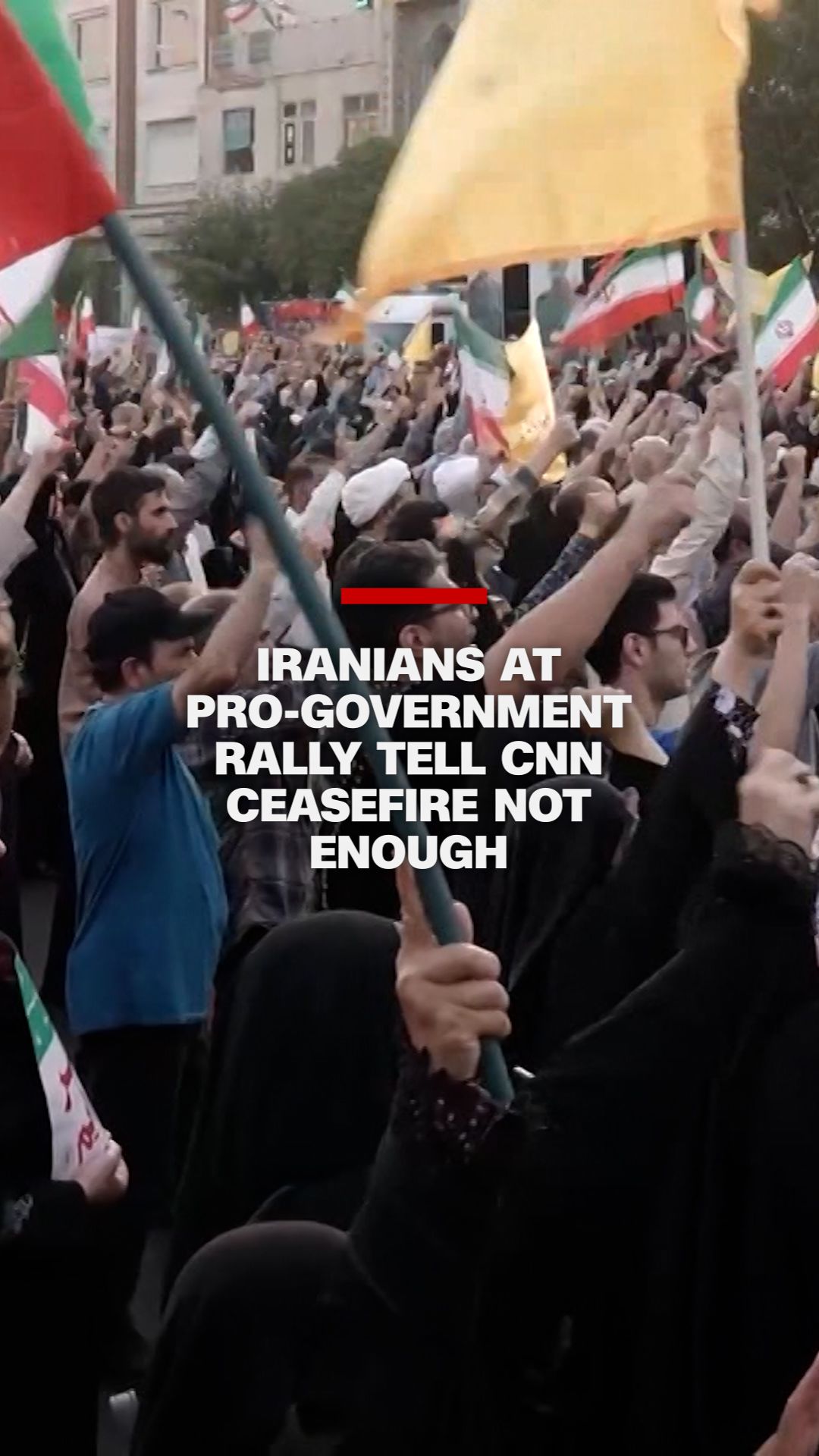 Iran’s missile barrage toward US military bases in Qatar was to Iranians at a pro-government rally in Tehran a show of military strength. CNN’s Fred Pleitgen reports from the streets of Iran’s capital.