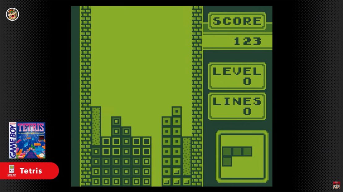 tetris nintendo game
