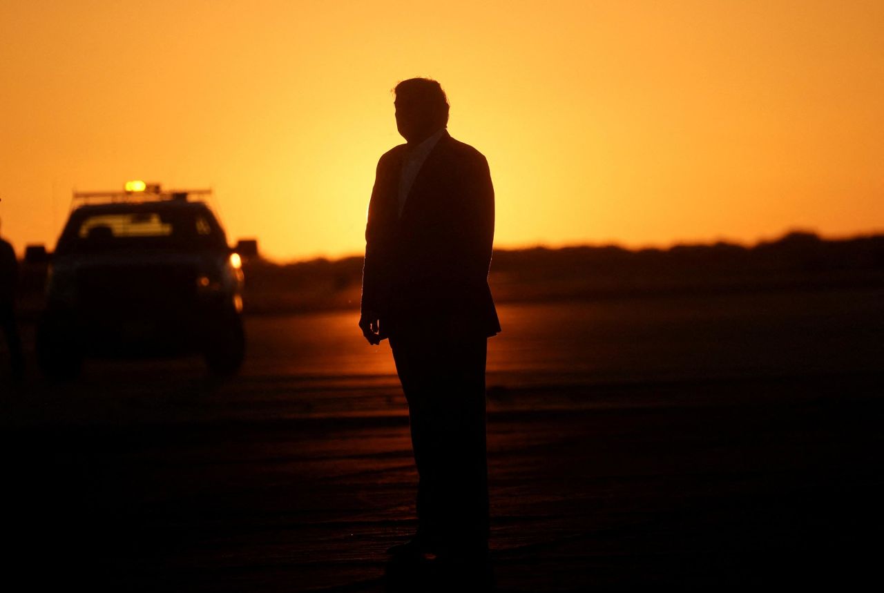 Former President Donald Trump attends his first campaign rally after announcing his candidacy for president in the 2024 election at an event in Waco, Texas, on March 25. 