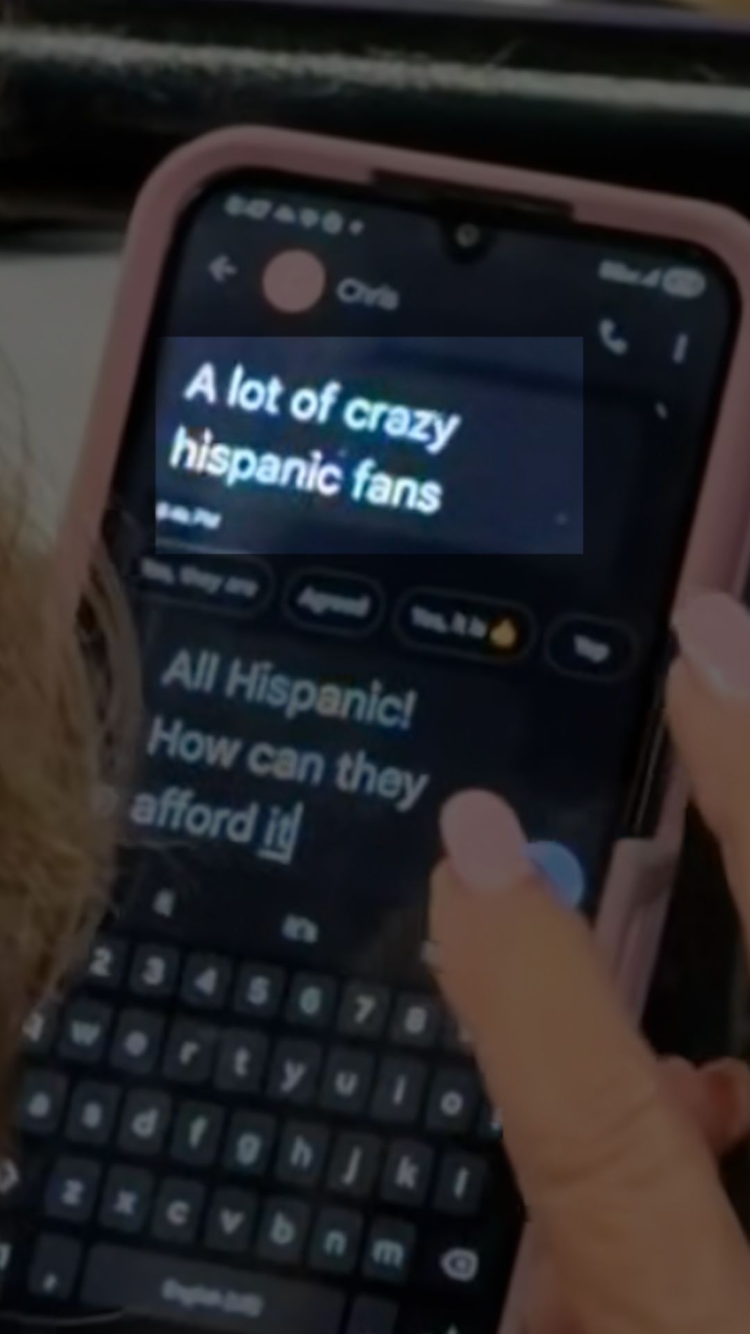 Spurs fans react to ‘Crazy Hispanic Fans’ text