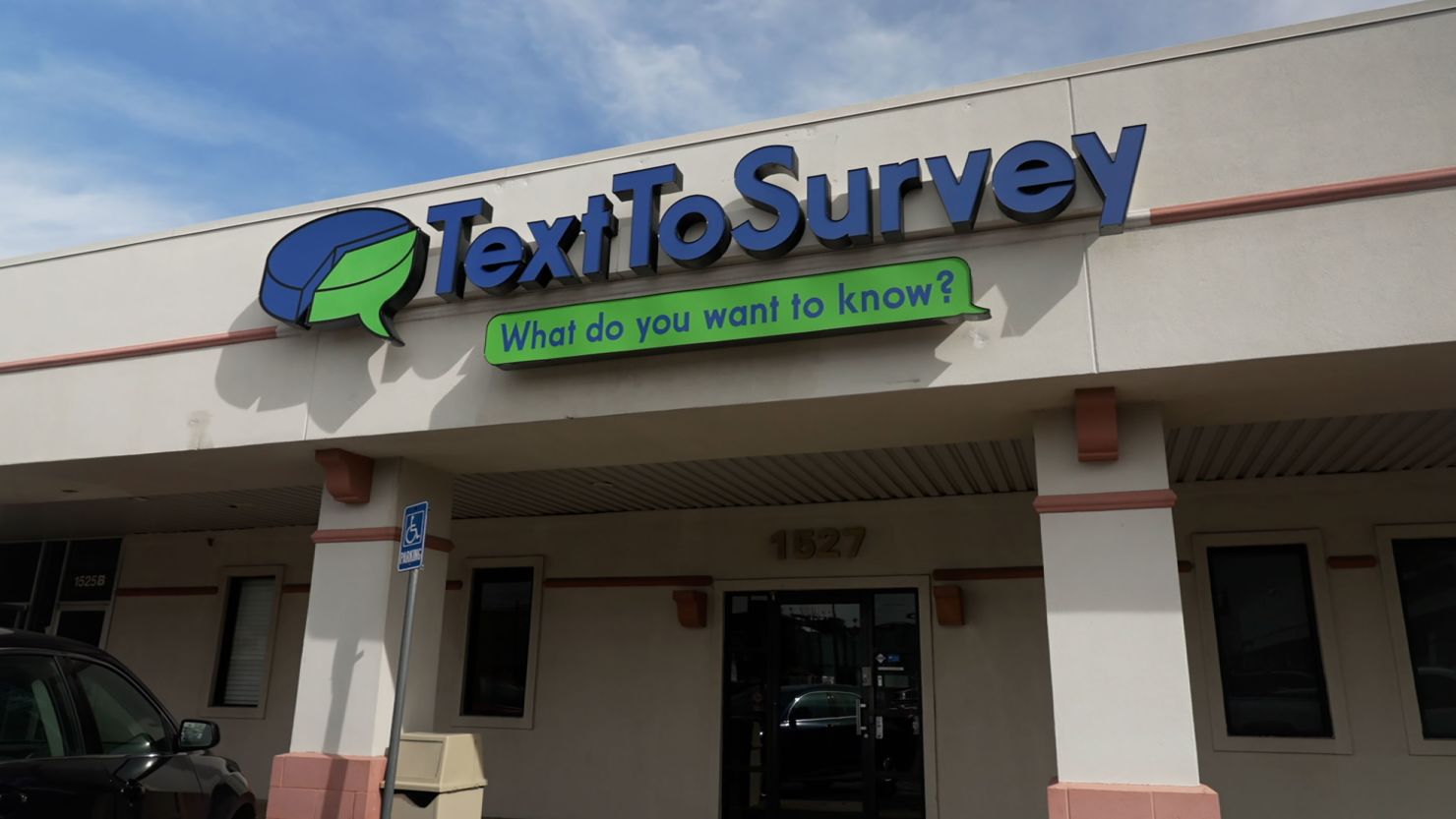 The Dallas-area strip mall office of the polling company TextToSurvey is also the office of Life Corporation, which authorities say was the source of a robocall imitating President Biden. Both companies are tied to serial entrepreneur Walter Monk.