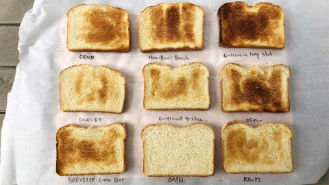 photo of toasted bread