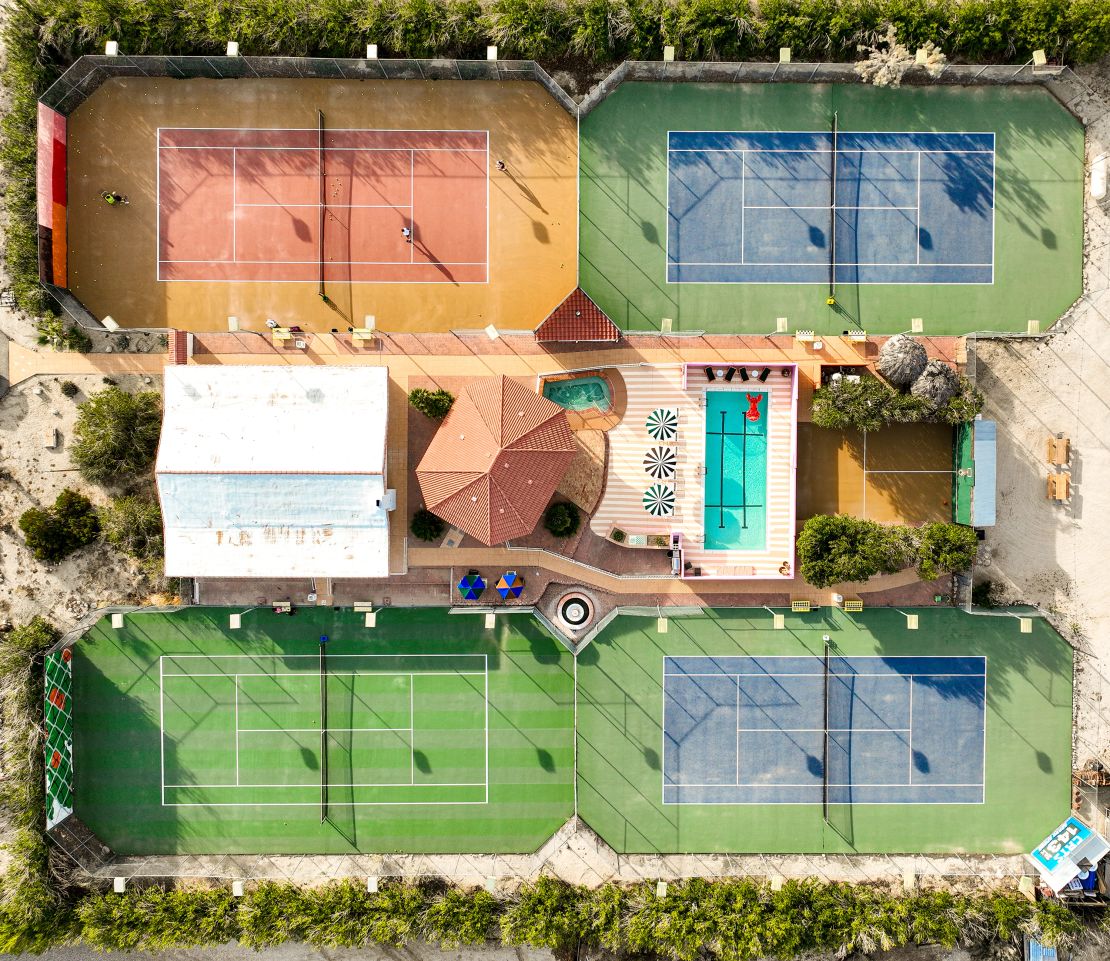 Tennis is surging in popularity, particularly in the United States. The Courts at Borrego Springs in California describe themselves as 'four tennis courts, a clubhouse and a pool in the middle of nowhere.