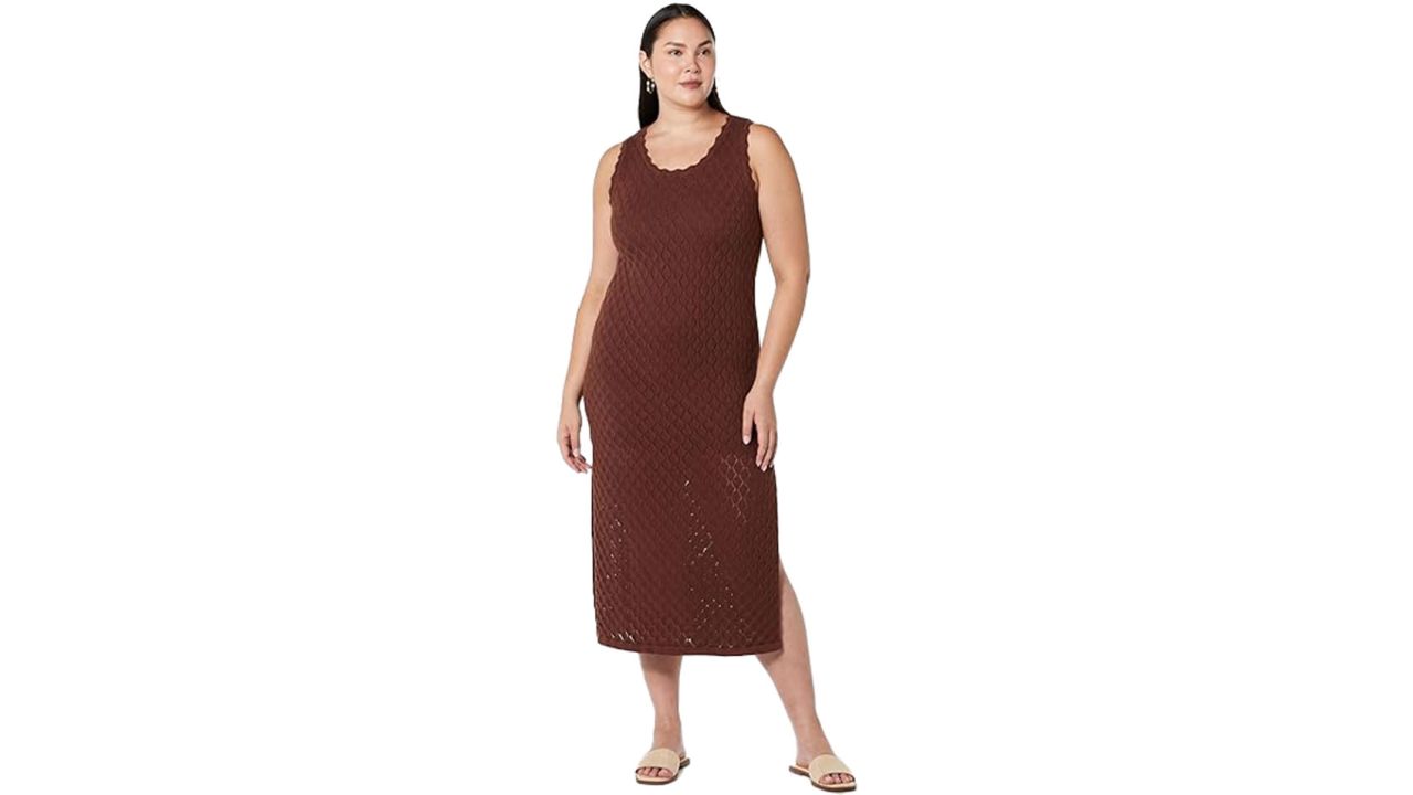 The Drop Ritu Crochet Maxi Dress