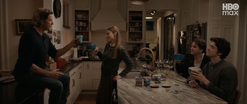 Edward Burns and Halston Sage in 