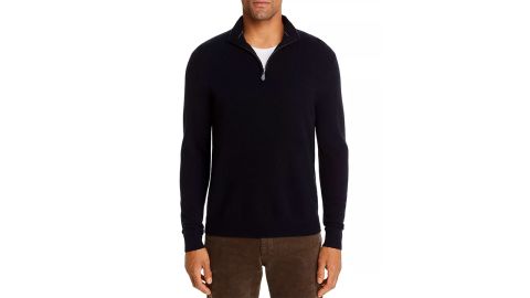 The Men’s Store at Bloomingdale’s Cashmere Half-Zip Sweater