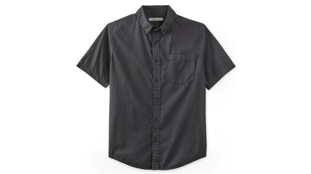 Washed black Studio Shirt from Outerknown