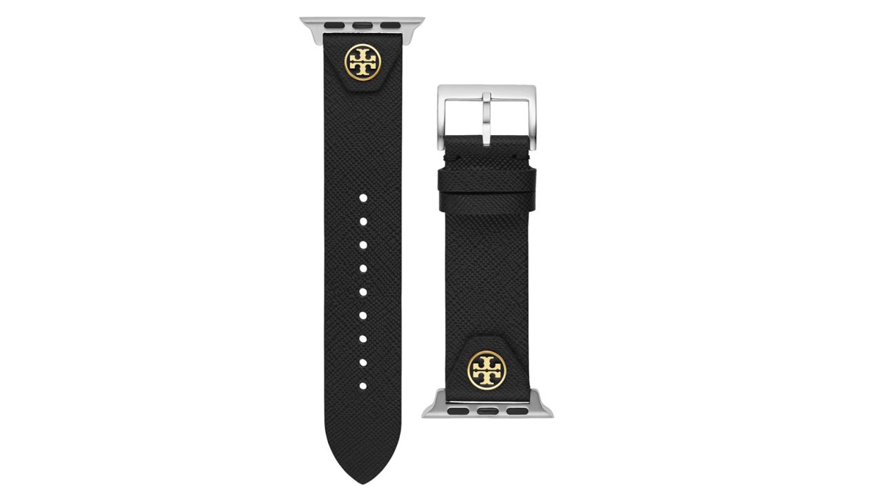 Tory Burch  The Studs Leather Apple Watch Strap