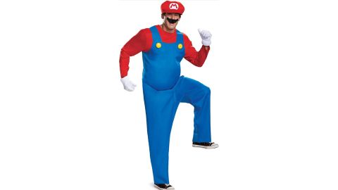 The Super Mario Brothers Mens Mario Deluxe Costume