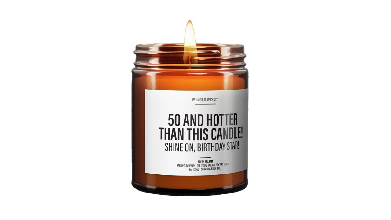 The Whimsical Wicks Co 50th Birthday Candle.jpg