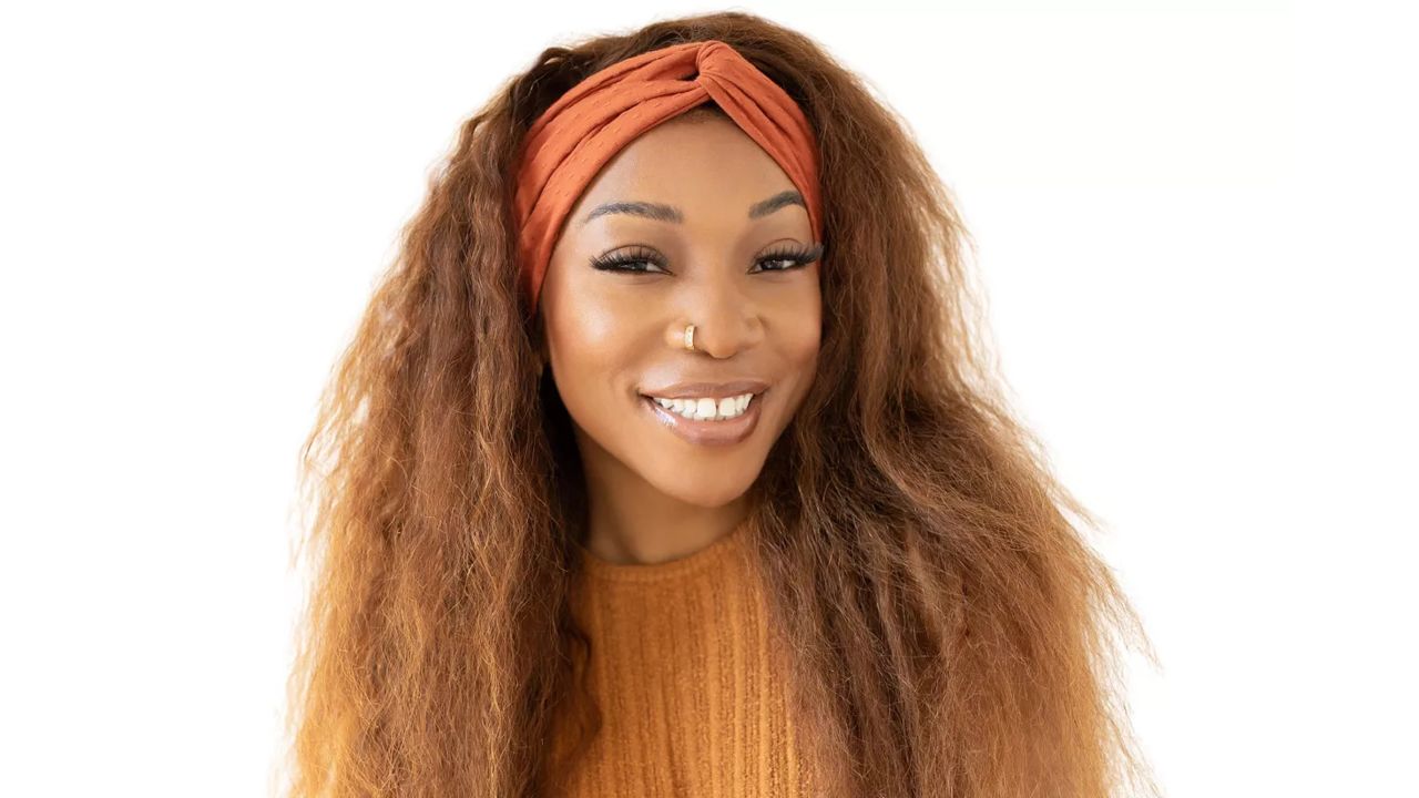 the wrap life turbanette in brown