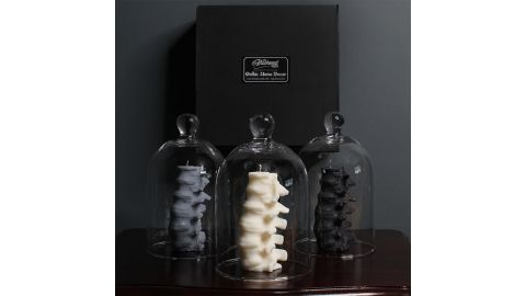 Theblackenedteeth Spine Candle Gothic Gift Set