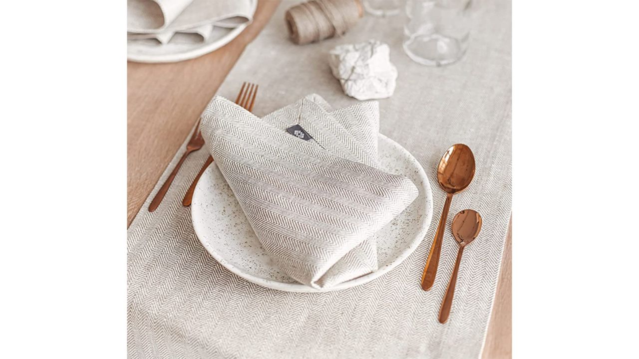 Thing Stories Pure 100% Flax Linen Napkins