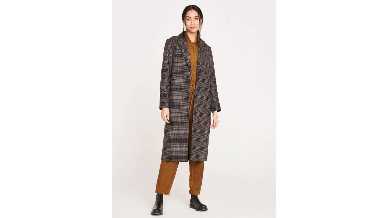 Thought Saoirse Recycled Wool Check Car Coat product card CNNU.jpg