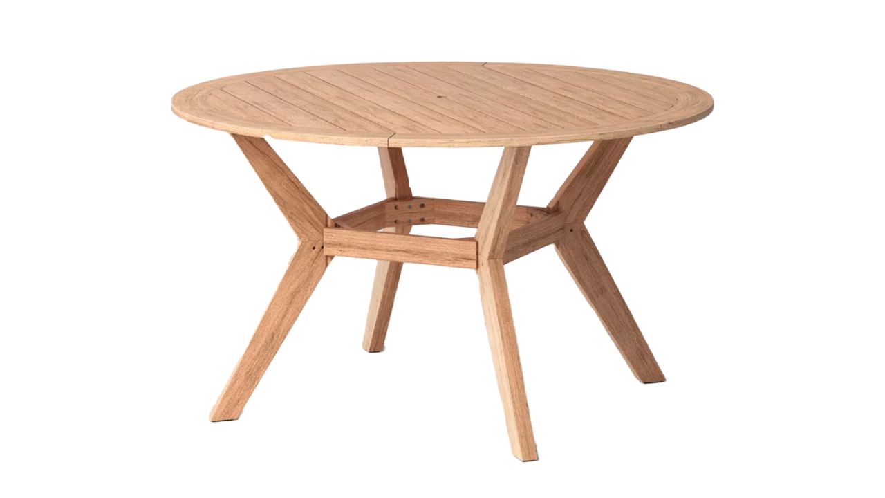 Threshold Eucalyptus Round Bluffdale Outdoor Patio Dining Table cnnu.jpg