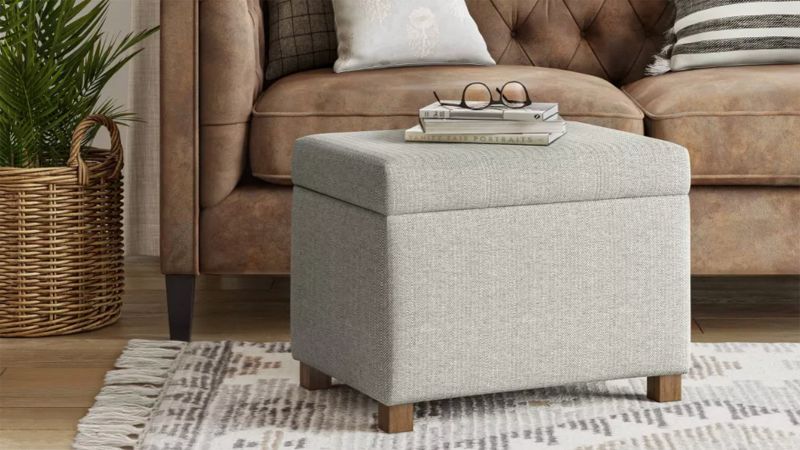 Blanket container for online living room