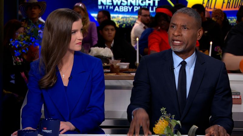 NewsNight panelists clash over food stamp fight