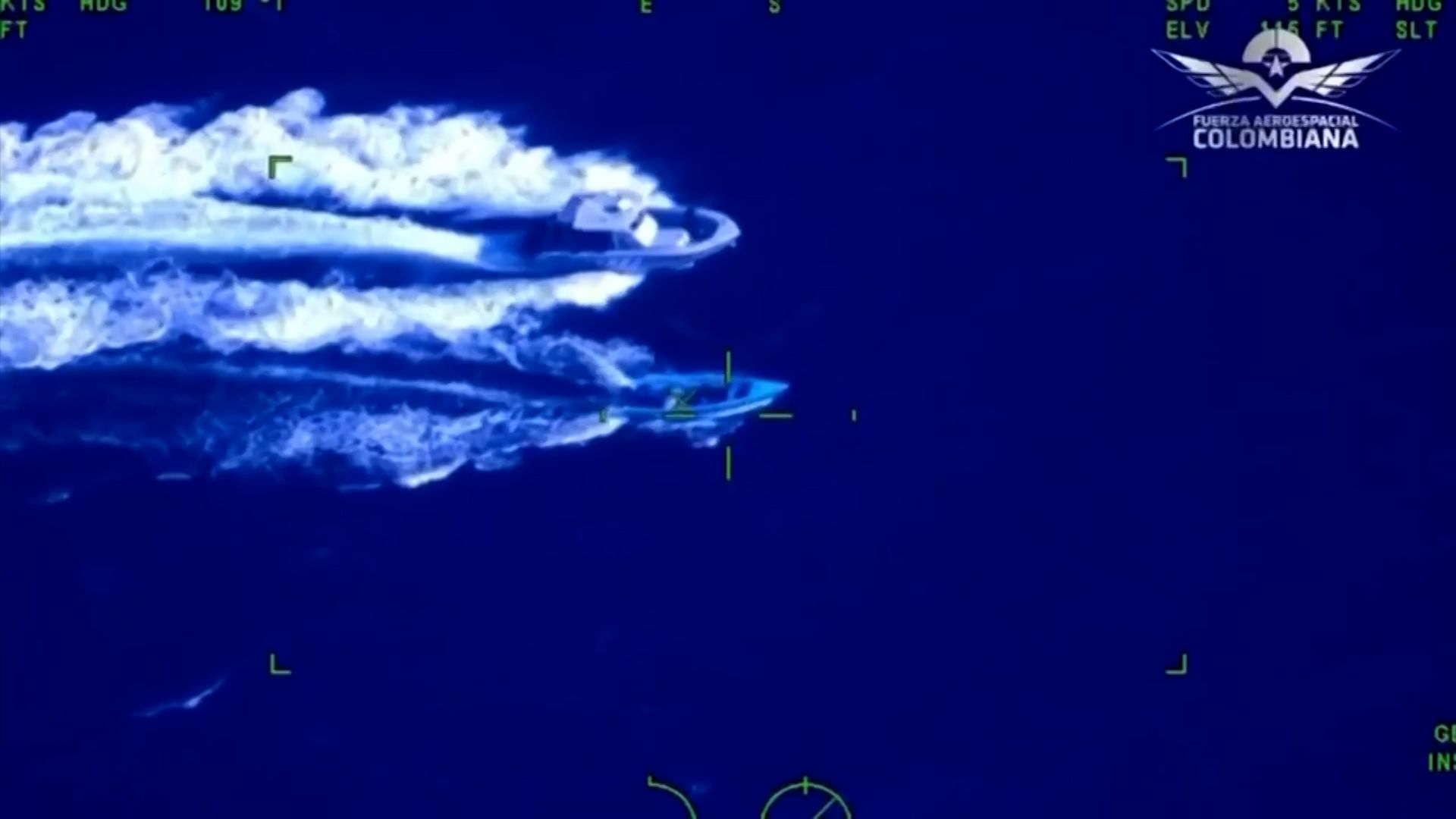 Video muestra la persecución marítima que terminó con la incautación de drogas en el Caribe