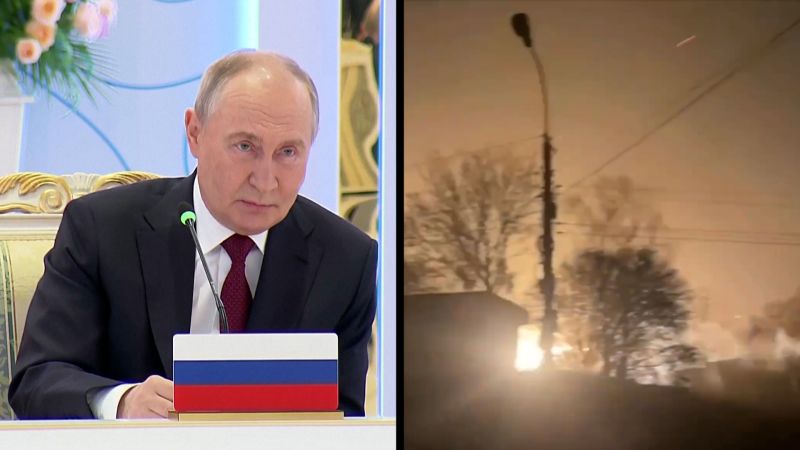 Putin Threatens New Missile Strikes on Ukraine After Energy Attacks