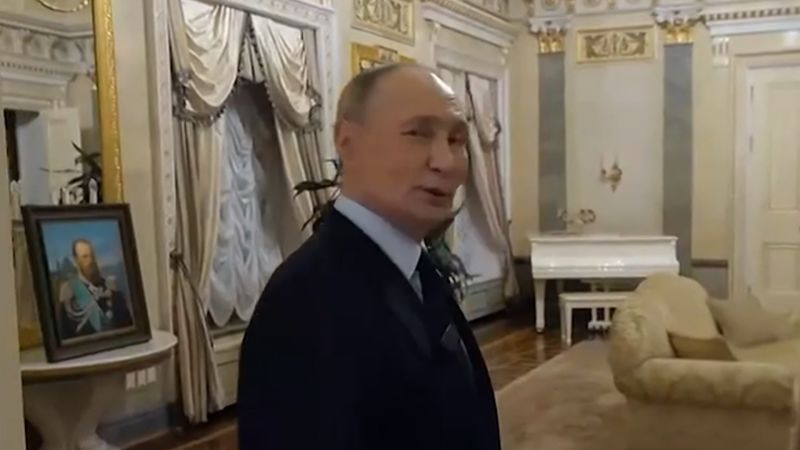 Video shows inside Putin’s Kremlin apartment