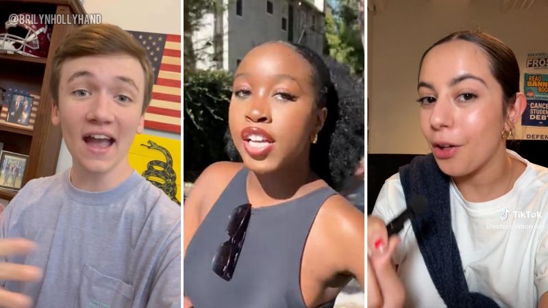 How organizations and campaigns are trying to break through on TikTok to reach young voters