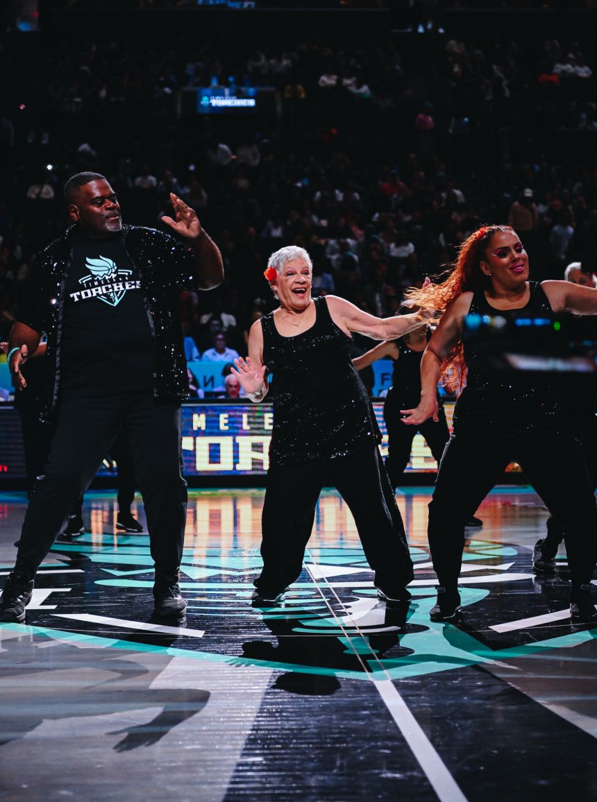 Shirley Koehler, at 88 years old, is the oldest member of the Timeless Torches.