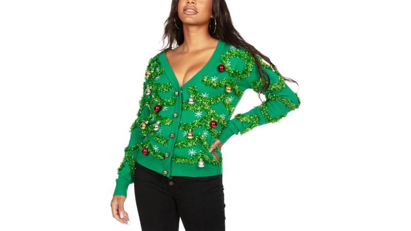 Womens sexy ugly sales christmas sweater