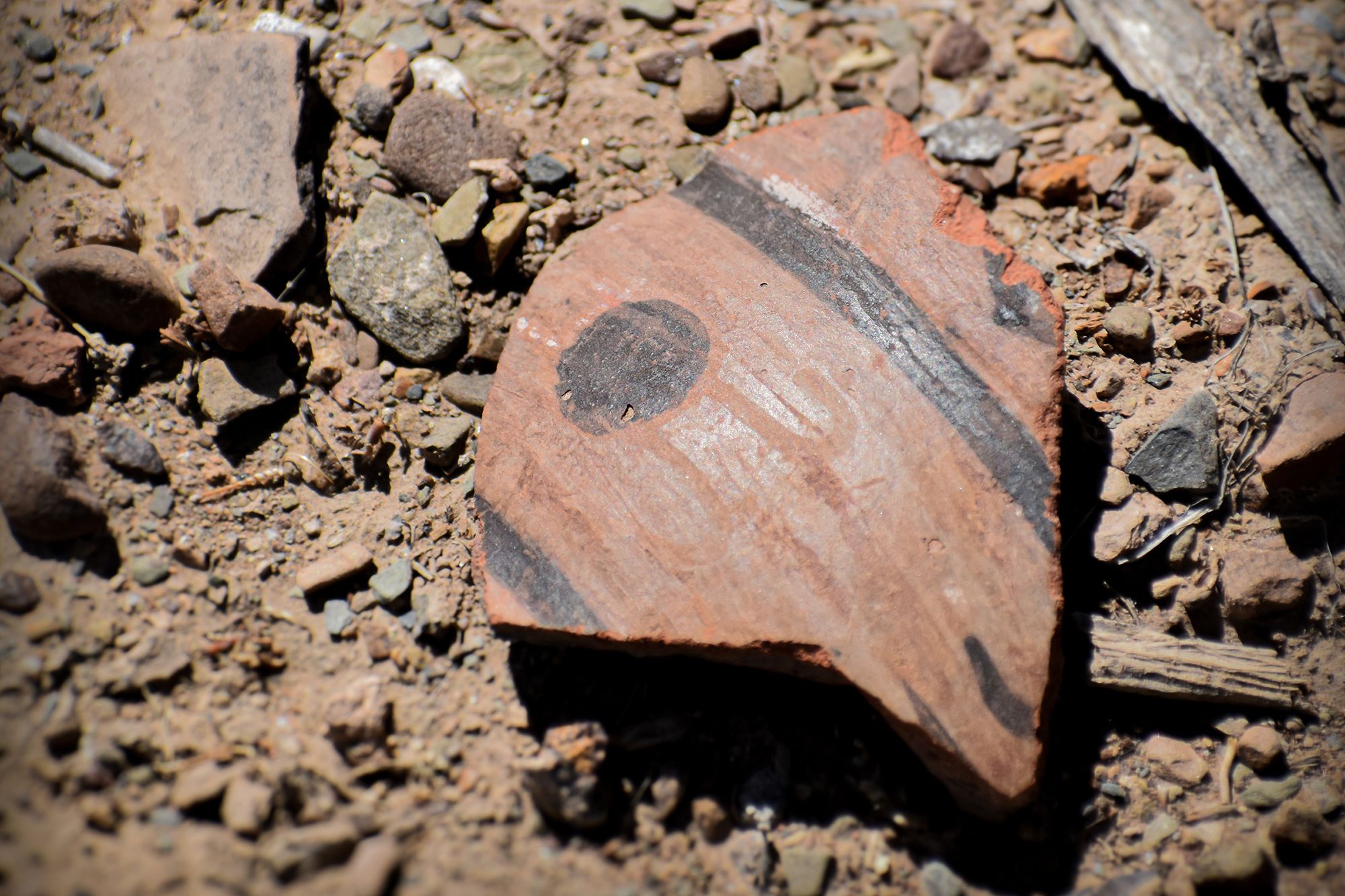 Researchers found keru cups on the surface of the ruins. Keru cups were used to drink chicha, a maize-based alcohol.
