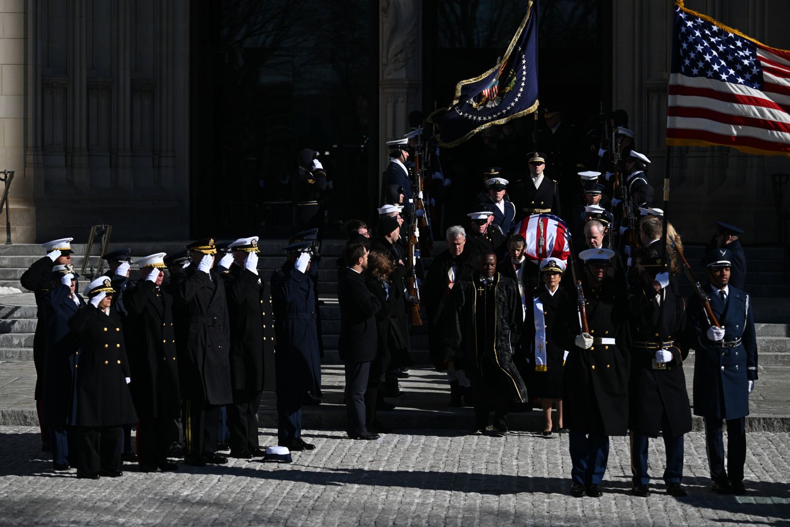 After the funeral, Carter will be taken to his final resting spot in Plains, Georgia.