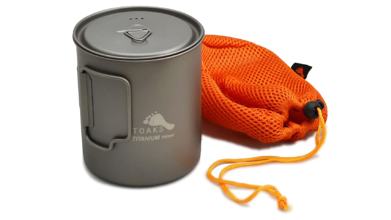 TOAKS Outdoor Titanium 750-Milliliter Pot