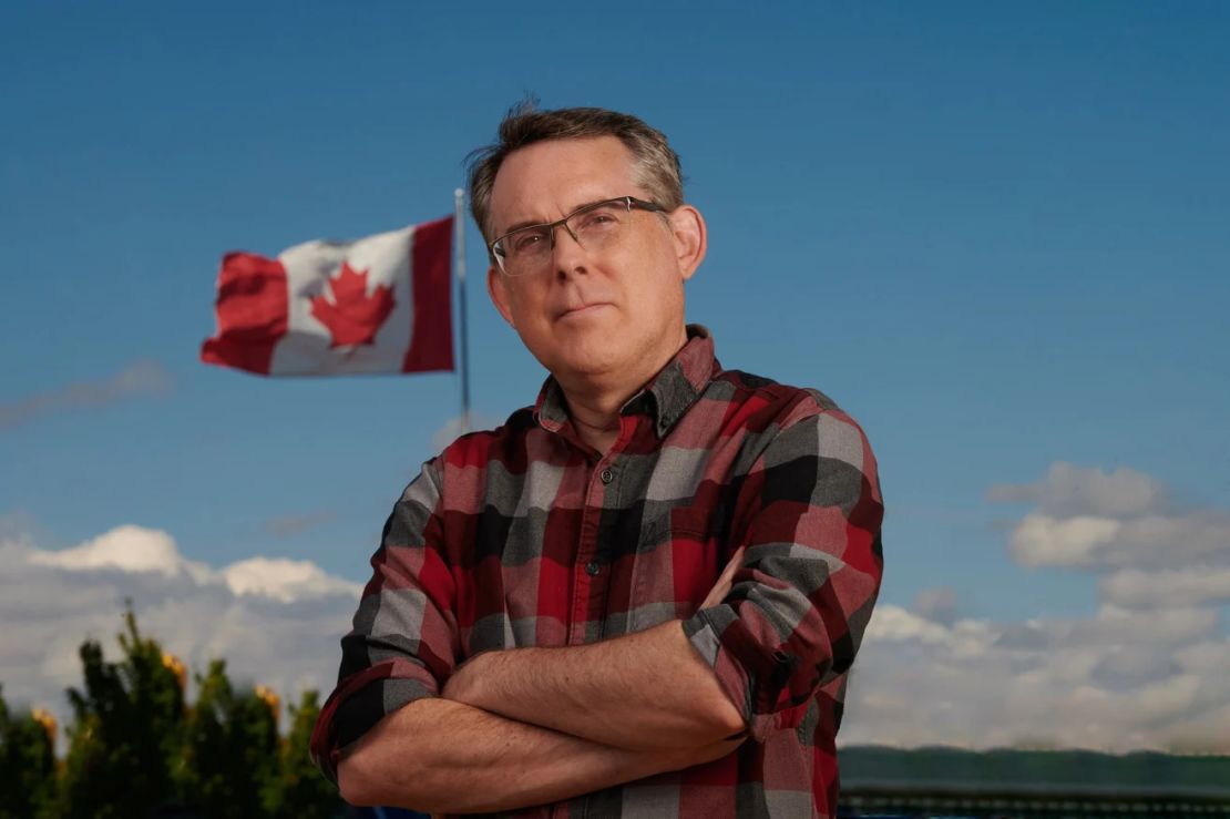 Former Canadian public radio presenter Tod Maffin criticizes Americans for the idea of "getting on as Canadian."