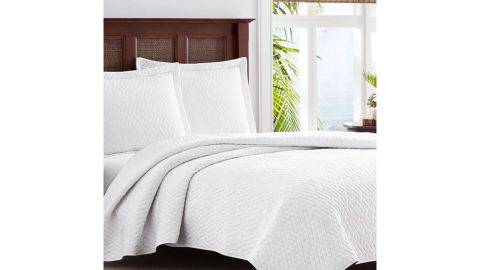 Tommy Bahama Standard Cotton 136 TC Reversible 3 Piece Quilt Set