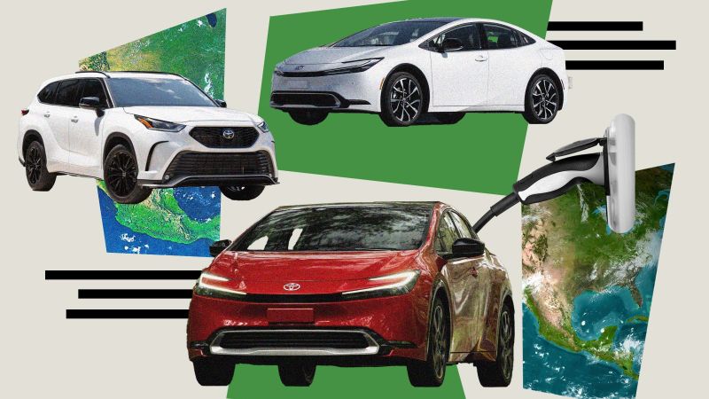Toyota натиска газта на хибридите, тъй като продажбите на EV се охлаждат. Но какво означава това за планетата?