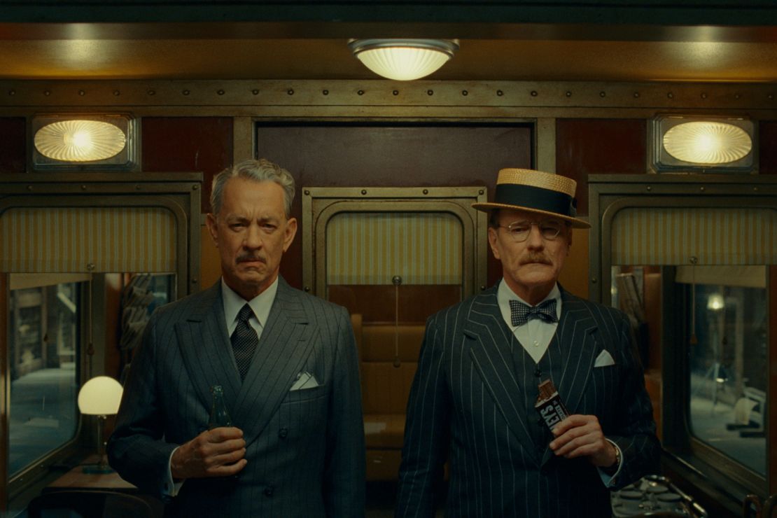 Tom Hanks and Bryan Cranston as two American captains of industry in 