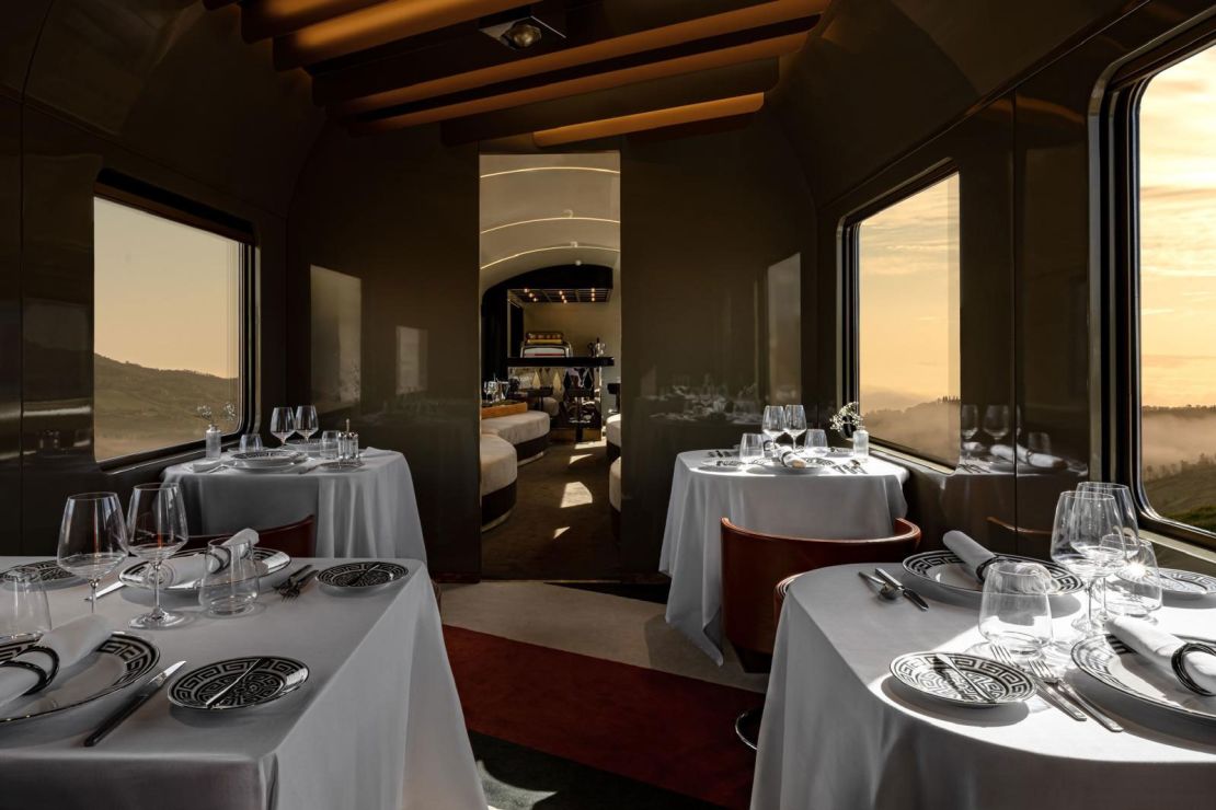 La Dolce Vita Orient Express promises fine dining and the romance of the rails.