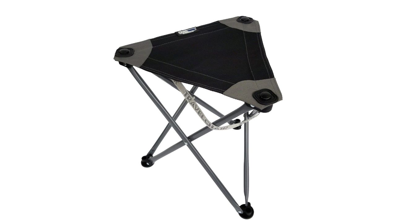 Black Big Slacker Stool from Travel Chair