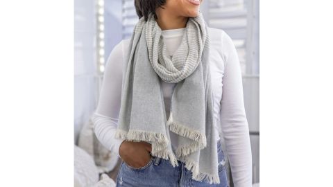 Tribe Alive Upcycled Denim Scarf