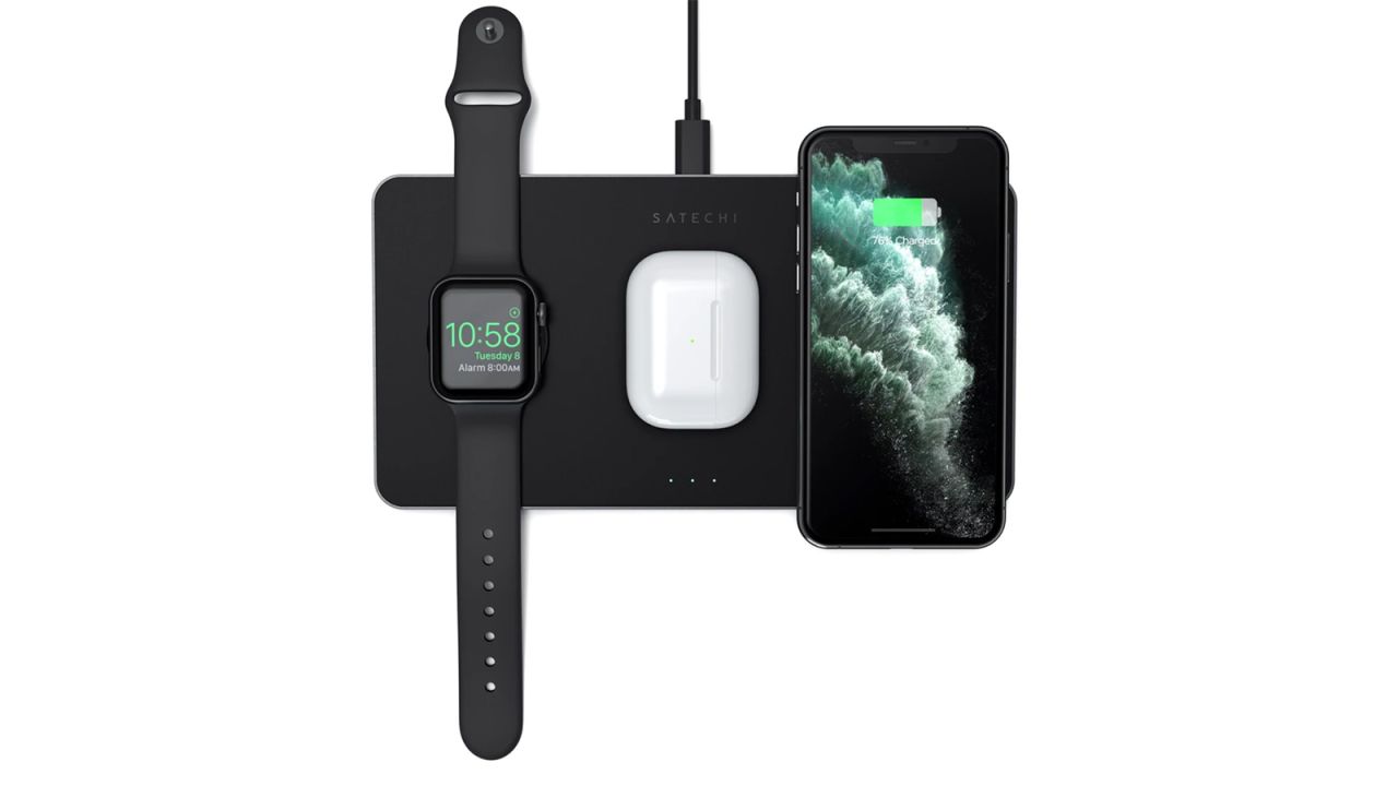 Satechi Trio Wireless Charger with Magnetic Pad