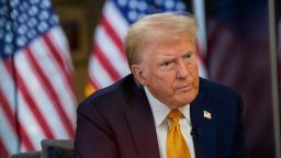 El presidente electo Donald Trump durante una entrevista el 6 de diciembre de 2024.<br /><br />