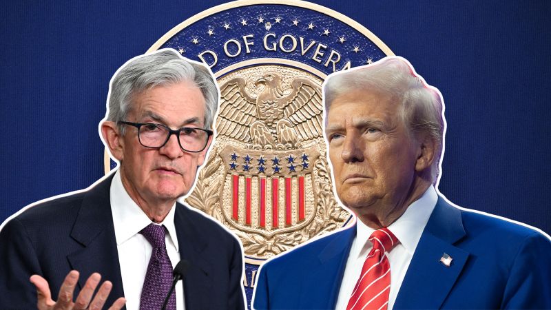 Trump amenazó con despedir al presidente de la FED, Jerome Powell. ¿Es legal?