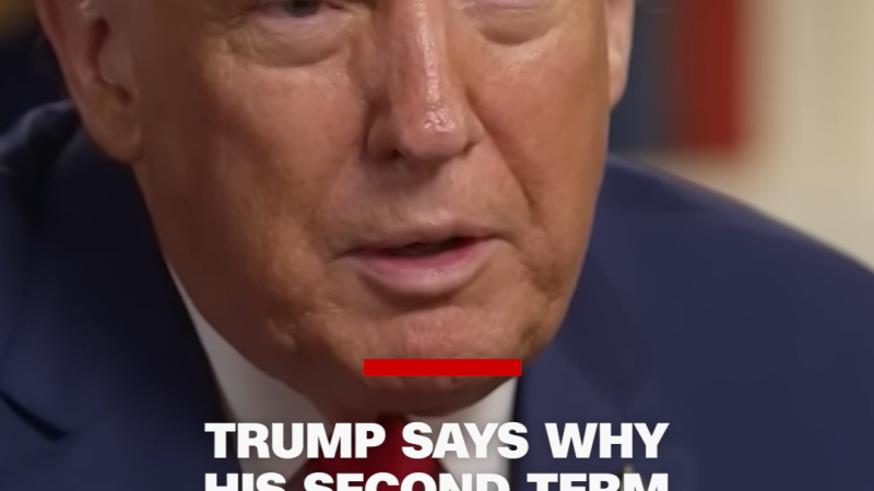 Trump says why his second term is different from the first | CNN Politics